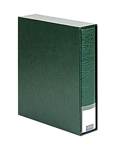 Reliure 3503 LINDNER PUBLICA LS classeur de collection vert avec boîtier de rangement