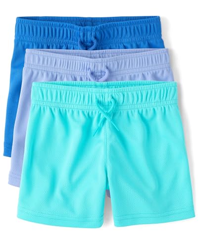 Image of The Children's Place Baby Boys' and Toddler Quick Dry Mesh Basketball Shorts