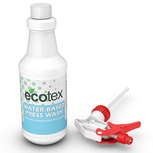 Ecotex Water Based Press Wash Eco Friendly On Press & in Sink Press Wash Screen Wash Screen Opener Ink Degradent Quart