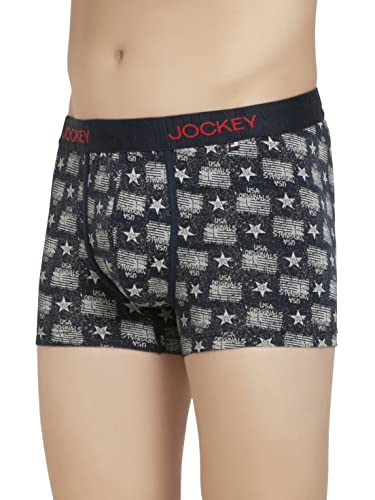 Image of Jockey Men's Cotton Printed Trunks