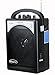 HISONIC HS122BT-LL Portable Rechargeable PA System with Dual Channel Wireless Microphones with Bluetooth, Black