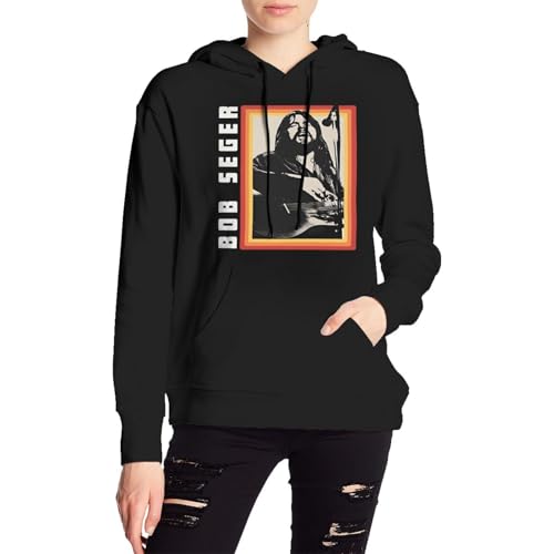 FOWOBNWM Bob Music Seger Hoodies Adults Women Fall Long Sleeve