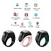 Electronic Counting Device Finger Tallys Rings with Replaceable Rings and Vibrations Reminder for All Environment