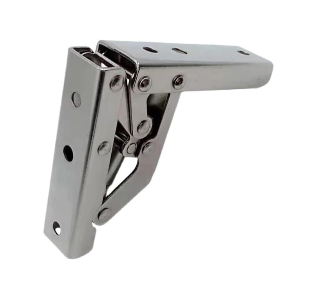 90 Degree Folding Hinge for Countertop Support, 180° Cabinet Hardware Connector 1.5mm