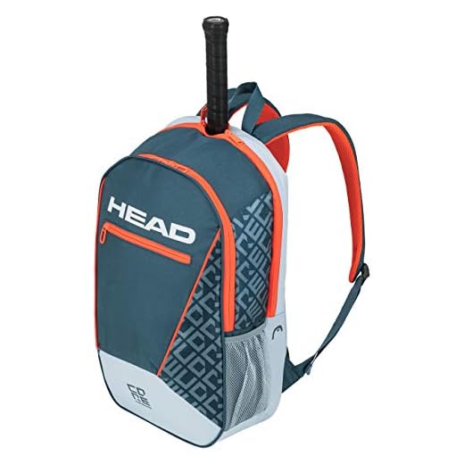 Head Core Backpack Bolsa de Tenis, Adultos Unisex, Gris/Naranja, Otro