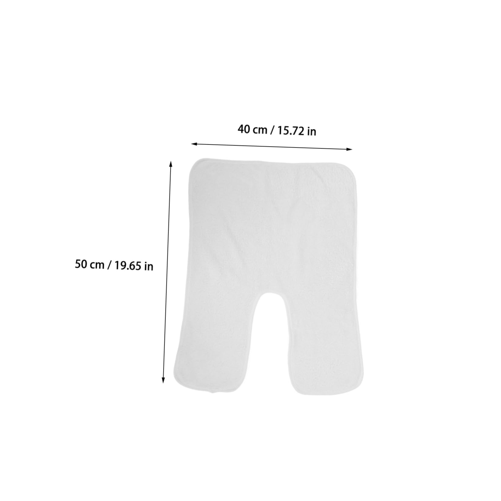 FOMIYES Facial Towels for Estheticians 4 Pack Split Design Fast Drying Spa Towels