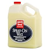 Griot’s Garage Spray-On Wax for Car Detailing, Auto Paint Protection and Enhancement, Carnauba Gloss for Trucks, SUVS, RVs, and More, 11097, One Gallon