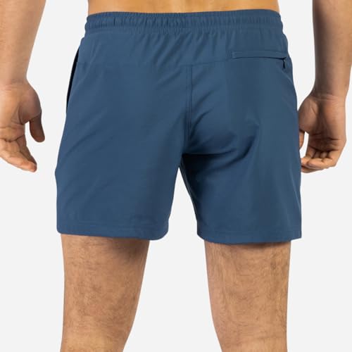 BN3TH Agua Volley 2N1 Swim Short 5' in Navy4