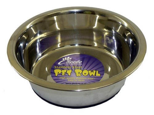 Cheeko Fusion Non Slip Stainless Steel Bowl, 1.5L, 8.5-Inch