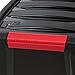 IRIS USA 12 Quart Hard Plastic Stack and Pull Closet Black Storage Box with Built In Handles, 6 Pack