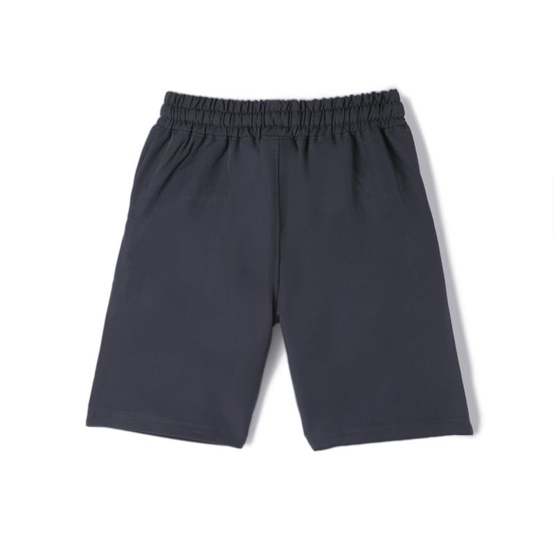 chopper club Boys Athletic Sports Shorts in Polyester Textile in a Pack of 4 Regular Fit Shorts Above Knee Length4