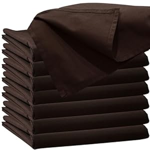 Nurtextil24 Braun Glatte Bettlaken 160x200