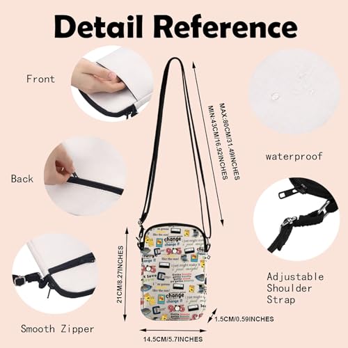MNIGIU 9 to 5 The Musical Crossbody Bag 9 to 5 The Musical Lover Gift 9 to 5 The Musical Gift for Actor Actress2