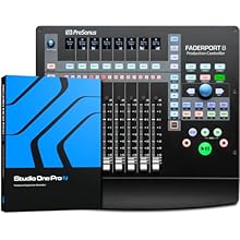 The PreSonus FaderPort 8 is a versatile DAW controller featuring 8 touch-sensitive, 100mm motorized faders and and 65 buttons covering 78 different functions to edit audio, adjust your tempo, edit plug-ins, and control track levels Designed to work s...