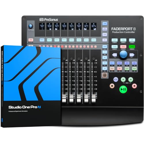 PreSonus FaderPort 8 DAW Controller with Studio One Pro Software