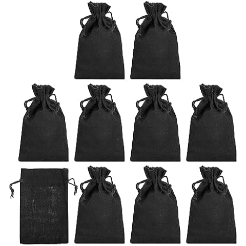 PATIKIL 10-Pack Coin Money Sacks Cover
