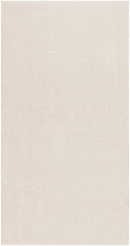vidaXL Shaggy Rug Cream White 100% Polyester 47.2 x 72 in Shaggy Rug