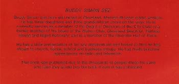 Paperback Buddy Simon Sez 1959-1981 Book