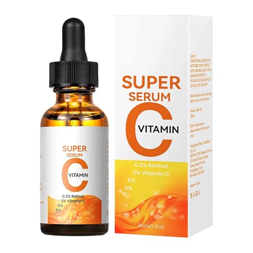 Image of Vitamin C Face Serums for Women- 30ml Facial Serum for Anti Aging Wrinkles Fine Lines & Skin Brightening- Vit C Serums with Hyaluronic Acid-Serum for All Skin Types