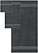 Utopia Towels 8 Piece Premium Towel Set, 2 Bath, 2 Hand, and 4 Washcloths, 100% Ring Spun Cotton, Highly Absorbent Towels for Bathroom, Sports, and Hotel, Grey