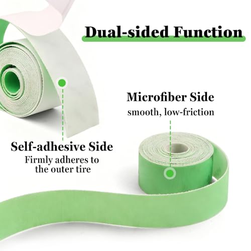 2Pcs Protector de Llanta, Cinta Autoadhesiva 0.9mm miniatura 7