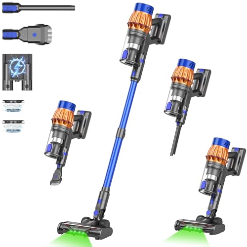 Image of Cordless Stick Vacuum Cleaners for Home, 650W 55KPA Up to 70Min Runtime