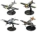 OPO 10 - Lote de 4 Aviones de Combate 1/72 Dewoitine + Brewster Buffalo + Grumman Hellcat + Hawker Typhoon (AC: 13 + 27 + 35 + 37)
