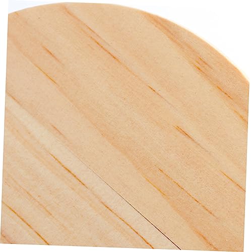 Espejo de mano de madera vintage Ipetboom para maquillaje miniatura 5