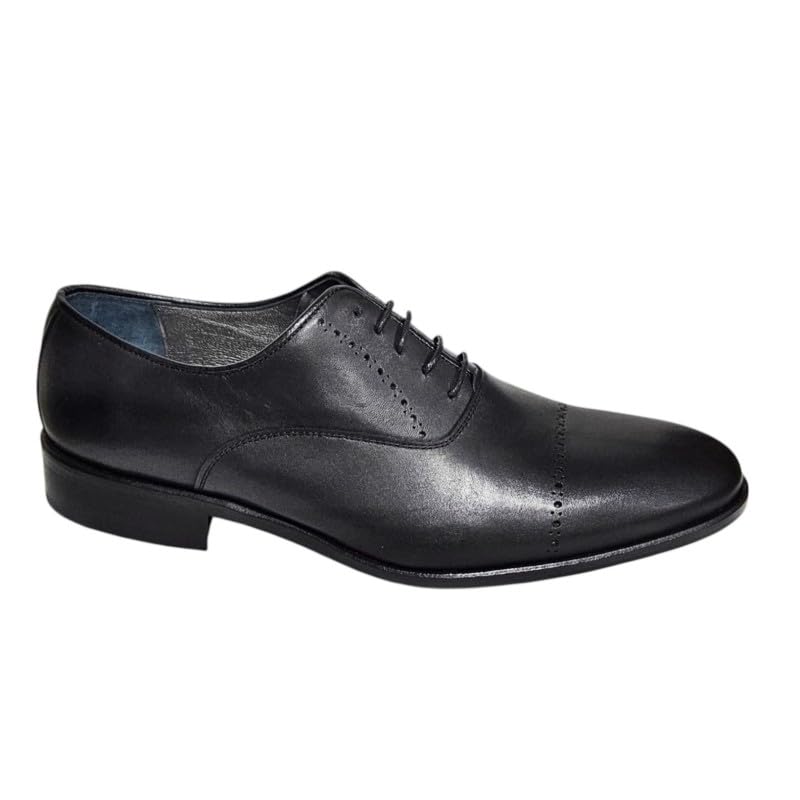Zapatos de vestir ceremonia hombre en piel y suela cuero legítimo