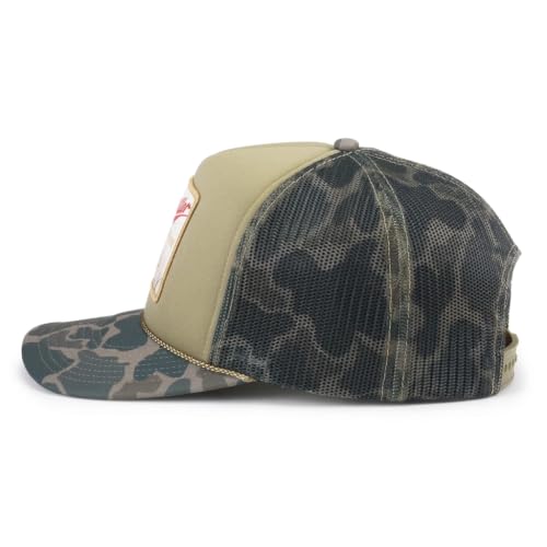 Image of AMERICAN NEEDLE Miller High Life Beer Patch Unisex Adjustable Snapback Baseball Hat