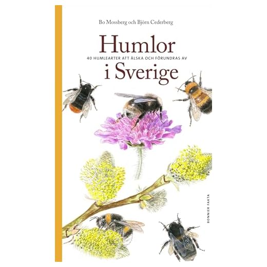Humlor i Sverige : 40 arter att älska och förundras över