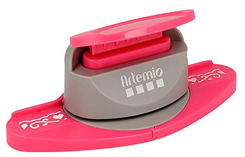 Artemio VIHCP507 Perforatrice Frise Coeurs Plastique Multicolore 8,69 x 6,5 x 18,5 cm
