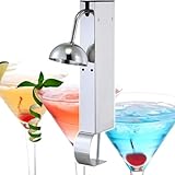 Instant CO2 Glass Froster Chiller Cooler Freezer for Beer Wine Whiskey Cocktail Champagne Vodka Rum Beverage Drink, Perfect for Bar, Restaurant, Home Kitchen