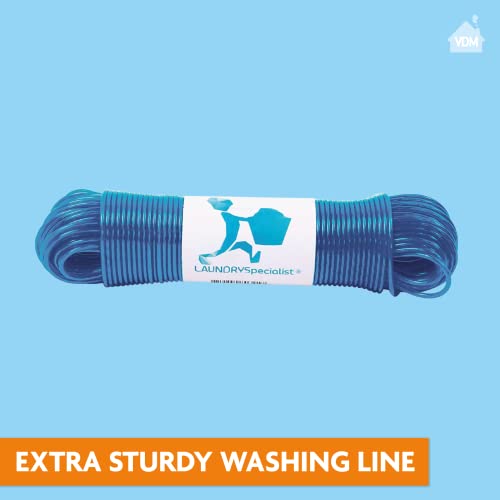 LAUNDRYSpecialist Washing line 35 meters with steel core, MADE IN HOLLAND, weatherproof and extra long - Image 4