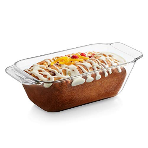 Libbey Baker's Premium Glass Loaf Dish, 9-Inch By 5-Inch #TOP6