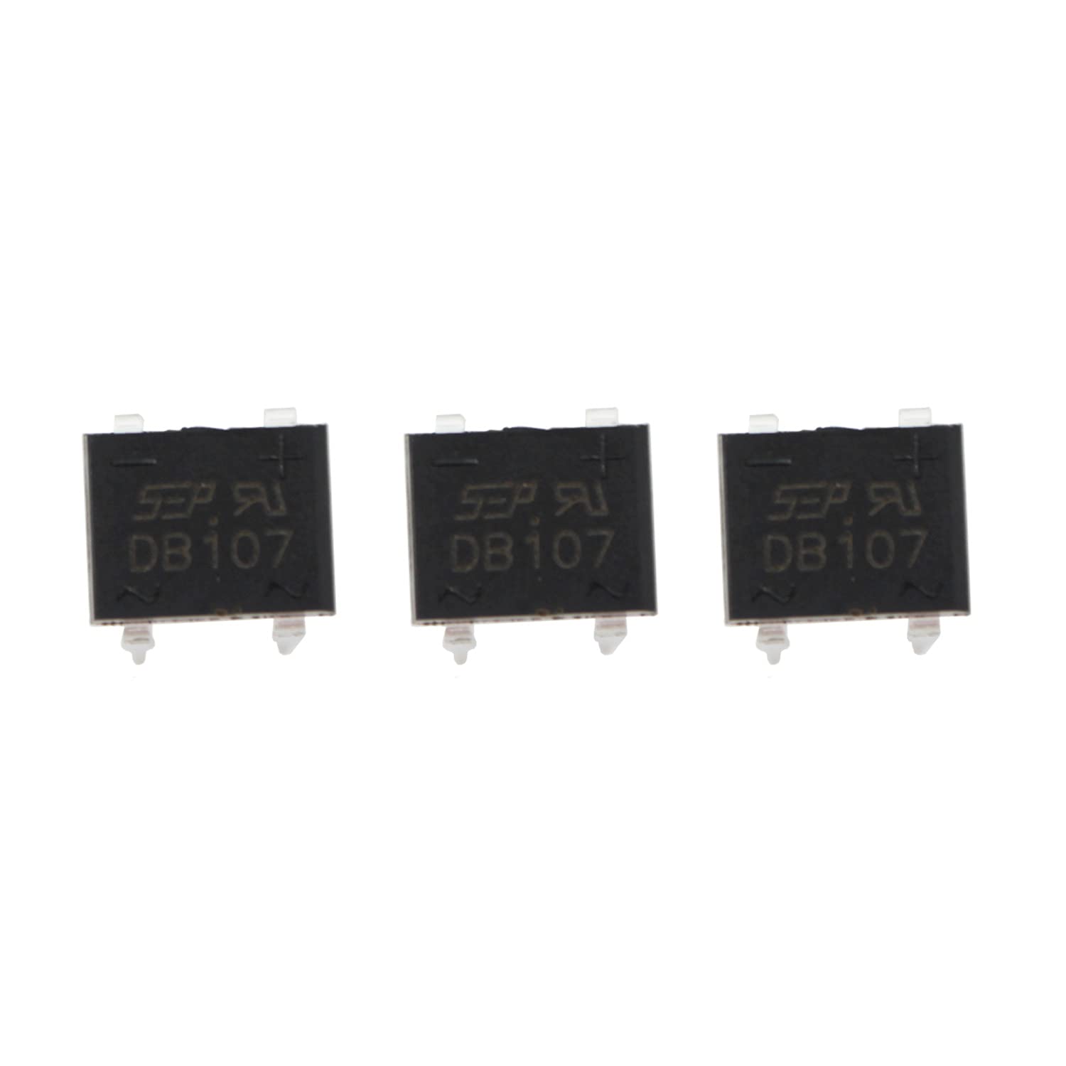 Amazon.co.jp: ブリッジ整流器 50個 1A 1000V DB107 DIP-4 ブリッジ