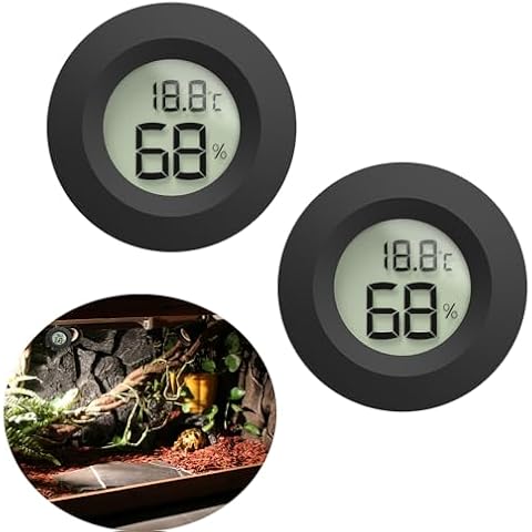 iHMeiju Reptile Thermometer and Humidity Gauge Cover