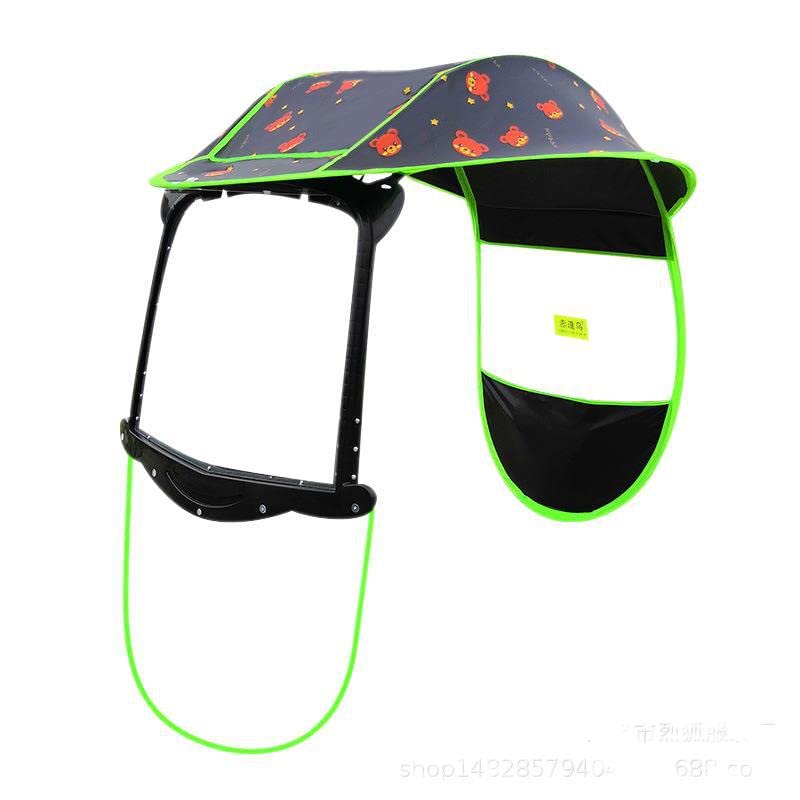 Copertura Parasole Universale per Motocicletta elettrica, Ombrello per Scooter, Parasole per Mobilità e Copertura Antipioggia, Copertura Impermeabile per Scooter, Copertura per Batteria, TET