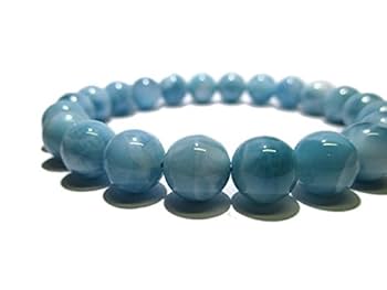 Amazon.co.jp: ラリマー ブレスレット 約8.5mm 天然石