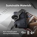 Ekster - Parliament Pop Up Wallet for Men - RFID Blocking Metal Card Holder Wallet with Push Button and Card Ejection - Minimalist Leather Tactical Daily Carry Parliament - Easy Access, Steel Blue - Image 4