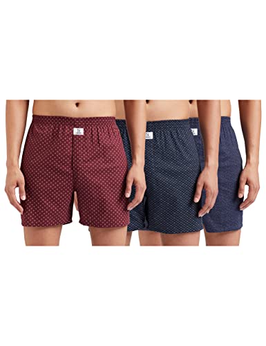 Image of Longies Men's Cotton Printed Regular Boxer Shorts