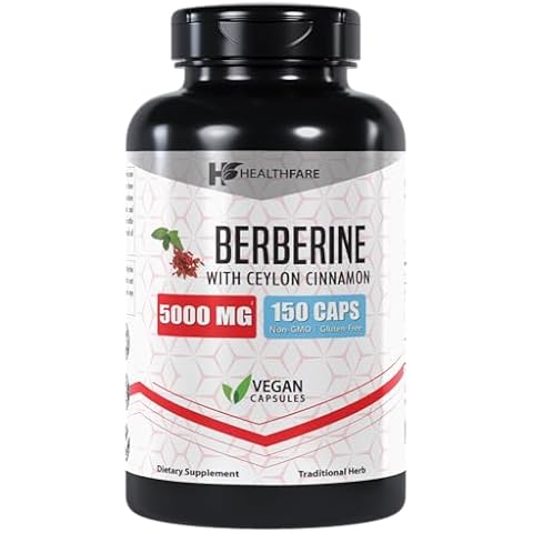 Healthfare Berberine with Ceylon Cinnamon Cover