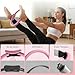 Aaloiyliy Home Pilates Ring and Ball Set for Women with 5 Resistance Bands 13 inch Magic Circle Workout Starter Kit for Beginners Full Body Toning 15 Min Daily Routine Pilates Equipment