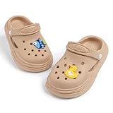 Casazoe Toddler Boys Girls Cute Garden Clogs Kids Slip On Water Shoes EVA Lightweight Summer Slipper Slides Baby Comfort Sandals Children Outdoor Shower Beach Pool Play Shoes