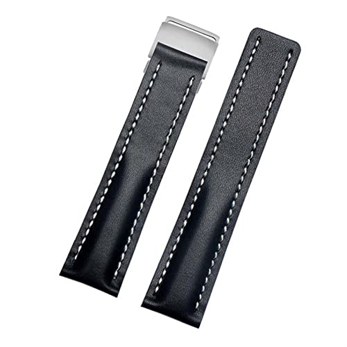 Bracelet montre cuir 24mm résistant pour en finir avec l'usure des trous