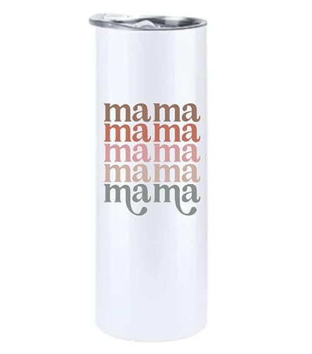 New Mom Gift Set - Mama Mama Tumbler - Best Mommy Spa Bath Set - Best Gift Idea First Time Mama And Expecting Mother To Be - Baby Shower Basket W/ Bath Bomb, Soap, & Candle #TOP1