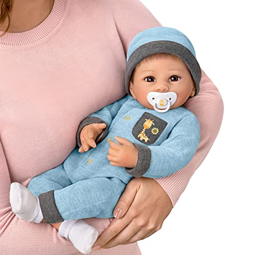 Muñeca bebé interactiva Oliver 19 pulgadas con sonido miniatura 1