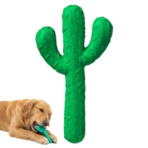 Image of MewaJump Dog Chew Toys, Durable Rubber Dog Toys for Aggressive Chewers Dark Green