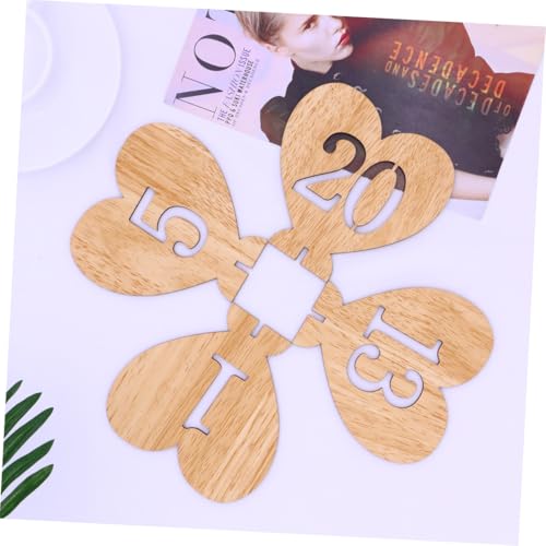 Numéros de table en bois de 1 à 20, accessoire décoration de table de fête et événements - 7
