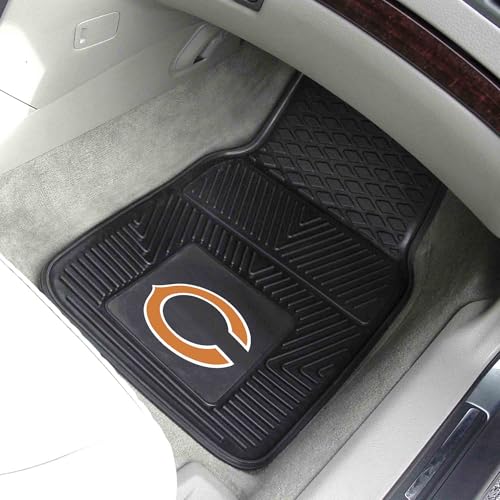 Fanmats 8753 Nfl Chicago Bears Vinyl Heavy Duty Car Mat 18 Inchx27 Inch thumb #1
